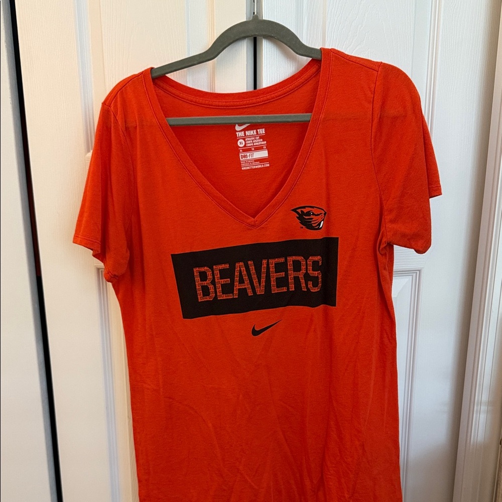 Nike Orange Beavers Graphic Tee
